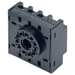 P3GA-11, Аксес.для реле: панелька; undecal; Монтаж: на панель; PIN:11; 6А, Omron