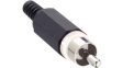 XSTO 1 WEISS RCA plug black white