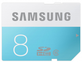 MB-SS08D/EU, SDHC Card Standard 8 GB, Samsung