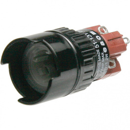 51-273.0252, Illuminated push-button diam. 18 mm Latching function 3 NO+3 NC, EAO