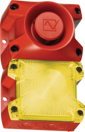 PA X 1-05 24 DC GE, Flashing sounder yellow, Pfannenberg