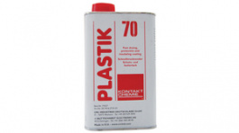 PLASTIK 70 1000 ML, Protective lacquer in bottle Large container 1000 ml, Kontakt Chemie
