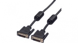 11.04.5535, DVI.D (24+1) Cable Dual Link m-m Black 3 m, Roline