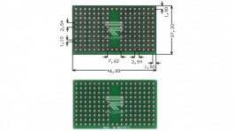 RE943-S2, Prototyping board FR4 epoxy fibre-glass + HAL, Roth Elektronik