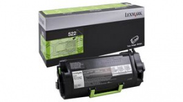 52D2000, Toner Cartridge, 6000 Sheets, Black, Lexmark