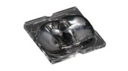 C14656 STRADA-SQ-ANZ-P, Single Lens for Pedestrian Lighting, Clear, Square, 25x25x8.1mm, LEDIL