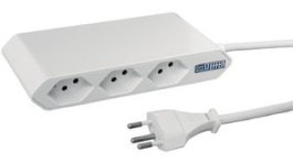 200161213, Outlet Strip 6 Type J (T13) White Type J (T12), Steffen