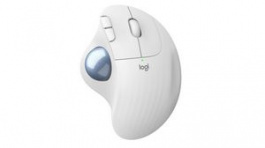 910-005870, Ergonomic Wireless Mouse M575 2000dpi Optical Right-Handed White, Logitech
