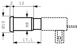 AMTD0802, LED Indicator red 12...230 VAC/DC, SIGNAL-CONSTRUCT