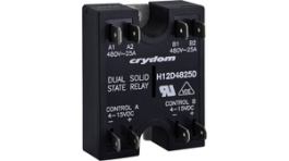 H12D4840DE, Реле: полупроводниковое; Uупр:15?32ВDC; 40А; 48?530ВAC; -40?80°C, Sensata