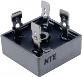 NTE5328, Однофазный выпрямительный мост; Urmax:1кВ; If:25А; Ifsm:400А, NTE