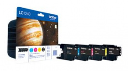 LC1240VALBPDR, Ink LC-1240VALBPDR Black/Cyan/Magenta/Yellow, Brother