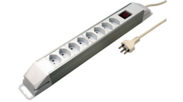 207700228S, Multiple socket outlet, 8xJ (T13), 2 m, Steffen