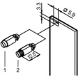 21100-586 Quick-release fastener