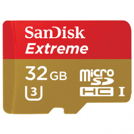 SDSDQXN-032G-G46A, Extreme microSDHC Photo 32 GB, Sandisk
