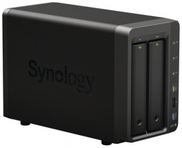 DS214+ 3WR, Disk station 2x3TB (WD RED 24x7), Synology