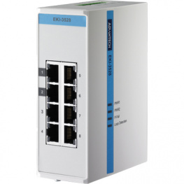 EKI-3528 AD, 8-портовый коммутатор Ethernet 8x 10/100 RJ45, Advantech