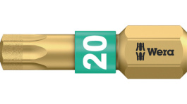05066104001, Насадка; Torx®; TX20; Длина: 25мм; Монтаж: 1/4" (D6,3мм); BiTorsion, Wera Tools