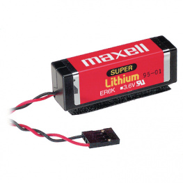 ER6K (10), Lithium battery 3.6 V 1.8 Ah, Maxell