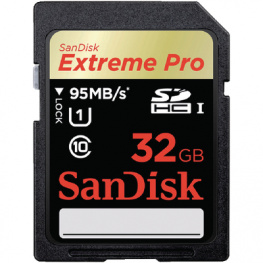 SDSDXPA-032G-X46, Extreme Pro SDHC card 32 GB, Sandisk