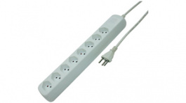 20 600218, Outlet strip, 8xJ (T13), 1.4 m, Type 12, Steffen