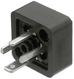 GSSNA 200, Разъем: соленоидный; гнездо; формат С; 8мм; "папа"; PIN:3; прямой, Hirschmann