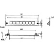 69004-043 Mounting frame for mounting plane 1