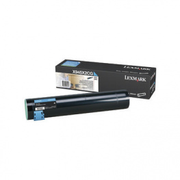 X945X2CG, Toner, Cyan, standard 22 000, Lexmark