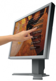 L761T grey, FlexScan TFT touch panel, Eizo