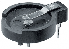 502, Battery holder CR1612 / BR161 / CR1616 / CR1620 / BR1625, Keystone