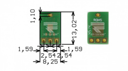 RE908, Prototyping board FR4 Epoxide + chem. Au, Roth Elektronik