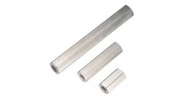 970100154, Spacer, 10mm, Brass, WURTH Elektronik