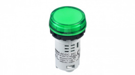 YW1P-1BUQ4G, Pilot Light Green 24 VAC/DC, IDEC