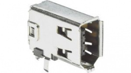 5787956-1, IEEE 1394 Firewire Socket, PCB Through Hole, TE / AMP