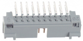 2-1393586-7, V23535-A2210-A100 Pin header DIN 41651, Male, TE Connectivity