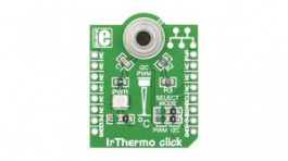 MIKROE-1362, IrThermo Click Temperature Sensor Development Board 5V, MikroElektronika