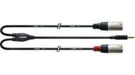 CFY 1.5 WMM-LONG, Y-Adapter Cable, 1 x Jack Plug Stereo 3.5 mm, Cordial