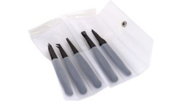 K5PISV, Kit of 5 Tweezers ESD Safe PVDF, Ideal-Tek