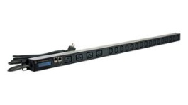 831116, Metered PDU with Current Metering / Monitoring, 16A, IEC 60320 C13 Socket/IEC 60320 C19 Socket, Gude