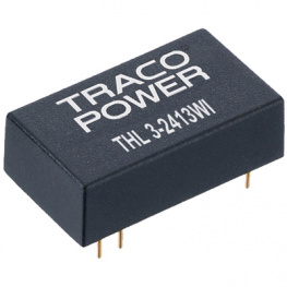 THL 3-2412WI, Преобразователь: DC/DC; 3Вт; Uвх: 9?36В; 12ВDC; Iвых: 250мА; DIP16, Traco Power