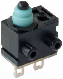ASQM16430, Micro switch IP67 50 mA Plunger Sliding contacts 1 make contact (NO), Panasonic