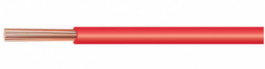 E 2419 RED [100 м], M-E 2419 RED. - Stranded wire, 0.24 mm&sup2;, Red Silver-Plated Copper, Habia Cable