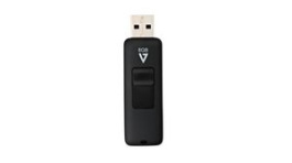 VF28GAR-3E, USB Stick with Slide-In Connector, 8GB, USB 2.0, Black, V7