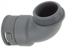 VP-BRG-10P09, Conduit fittingNW10 PG9 grey 90 deg, Reiku