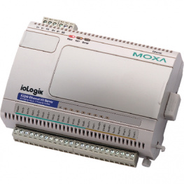 IOLOGIK E2242-T, Удаленный аналоговый/цифровой терминал -40–75°C, Moxa