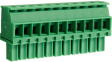 CTBP92VD/11R Pluggable Terminal Block Reversed Screw Connection 11P