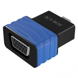 IB-AC505, Mini DisplayPort - VGA adapter Mini DisplayPort F - VGA M f - m, ICY BOX