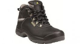 SAUL2S3NO46, Hard Wearing Safety Boots Size=46 Black, Delta Plus