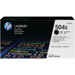 CE250XD, Toner HY duopack Black, HP