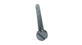 RND 610-00477 [100 шт], Head Cap Screw, Machine/Socket Cap, Slotted, 1.5 mm, M4, 4mm, Pack of 100 pieces, RND Components